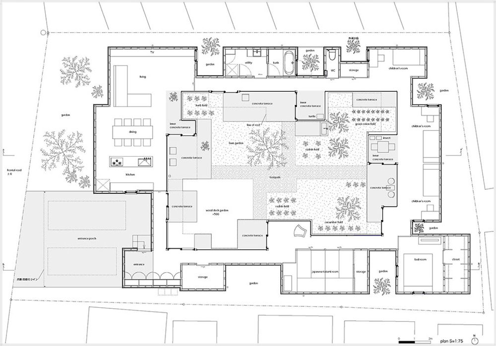 花园庭院住宅,名古屋(图27) 花园庭院住宅,名古屋(图27)