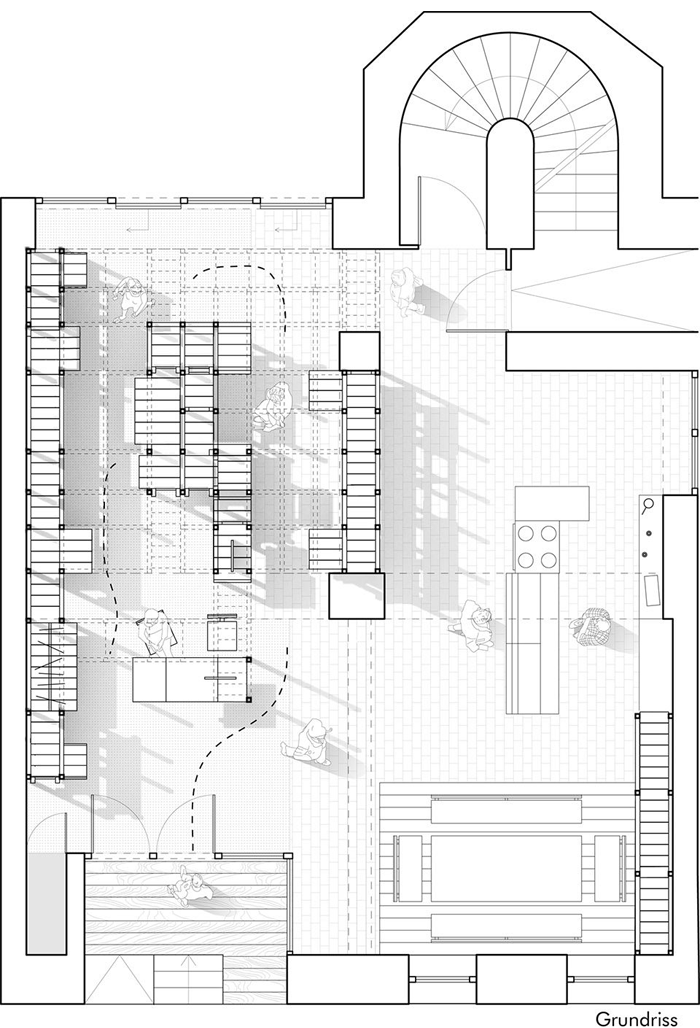 维也纳酿醋厂:庭院扩建与店铺设计(图16)